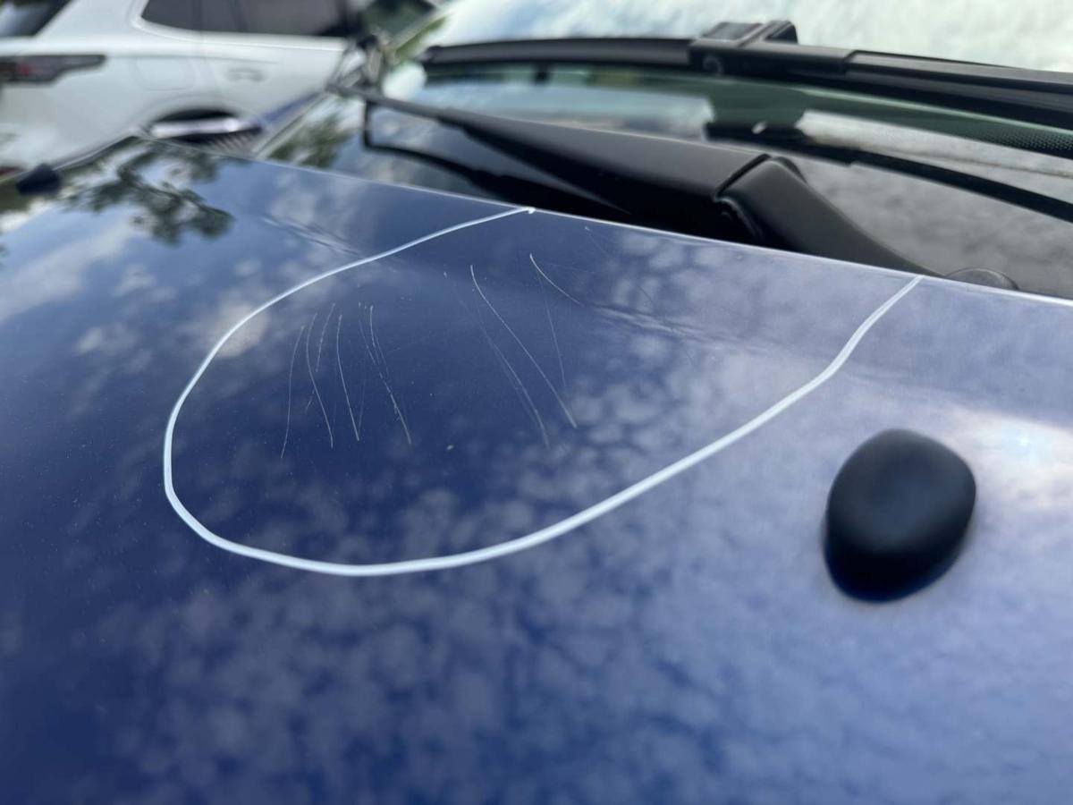 Peugeot 207SW original Motorhaube KPL Montebello blau Bj.2009